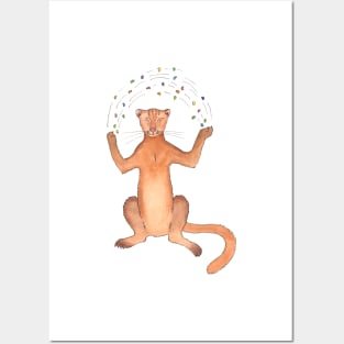 J is for Jaguarundi Posters and Art